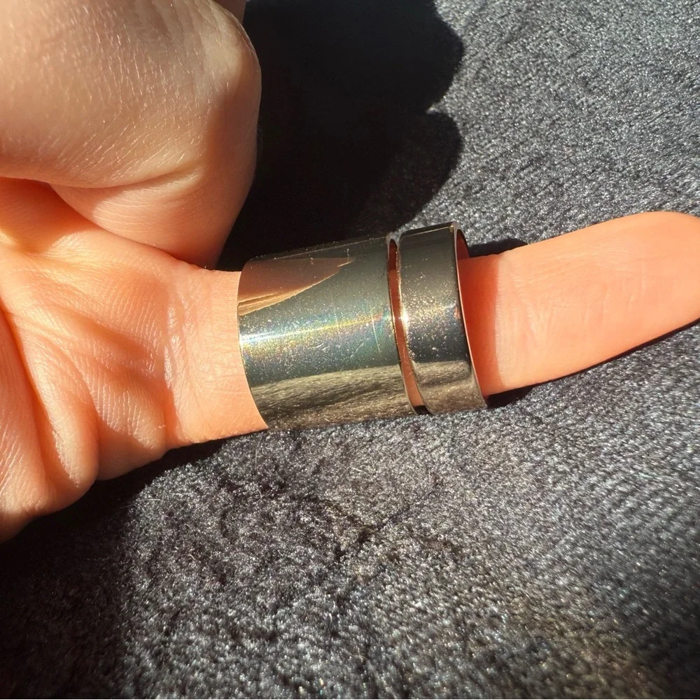 Gold Stacking Rings - Picture 3 of 3